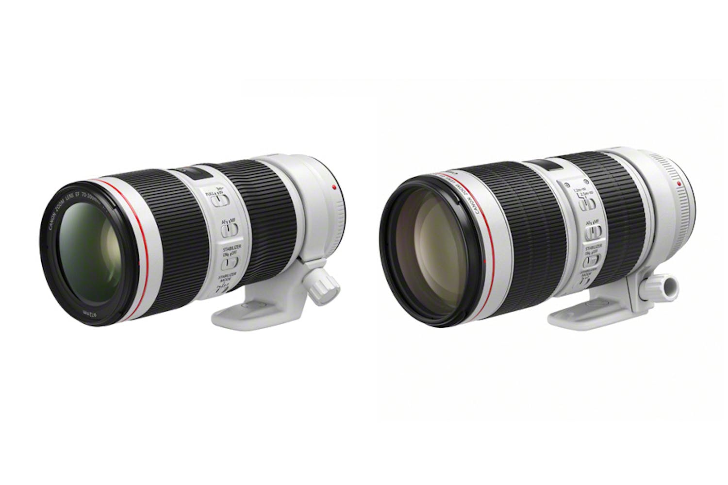 Objektiv från Canon